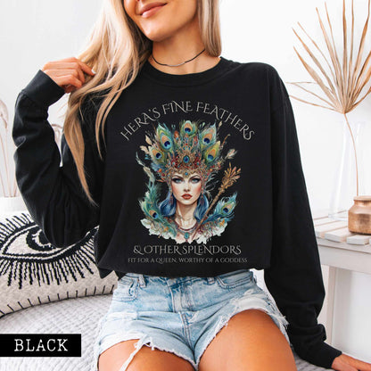 Hera's Fine Feathers & Other Splendors Long Sleeved Shirt