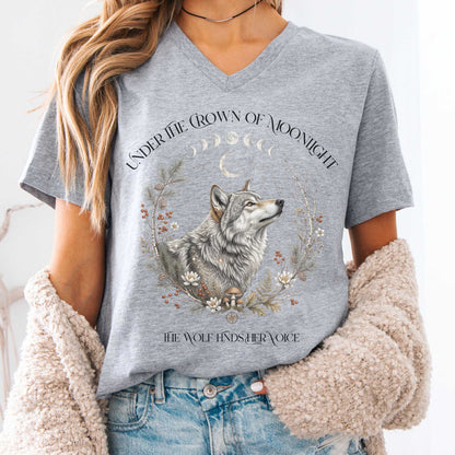 V-neck Athletic Heather / S Design 318 V-Neck The Mystic Eden
