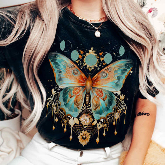 Mystical and Whimsical Butterfly Shirt