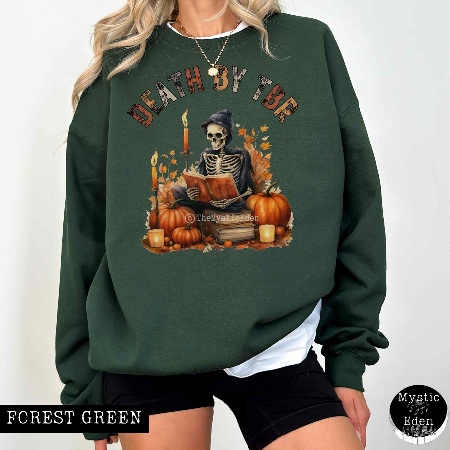 Death by TBR Bookish Sweatshirt