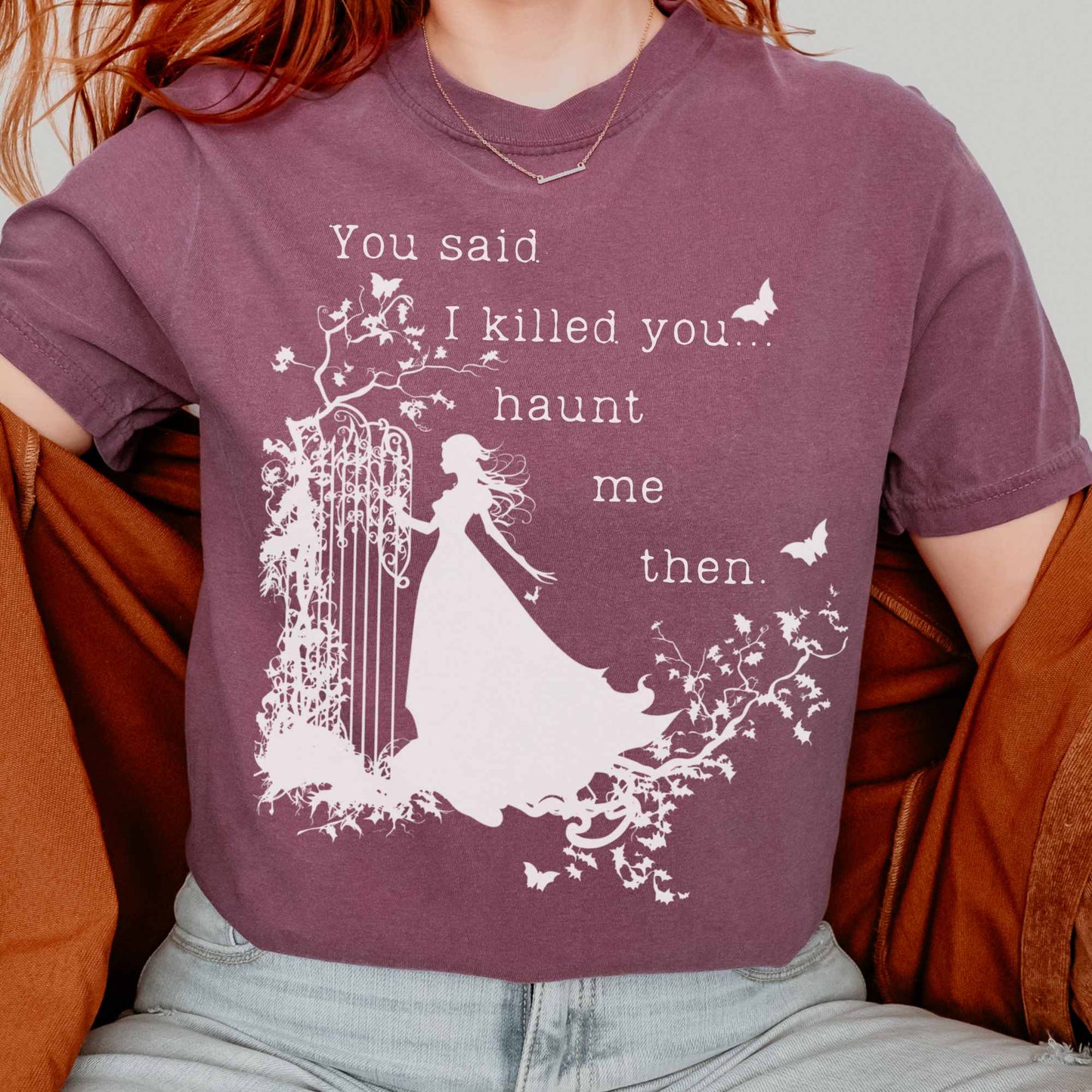 Wuthering Heights Emily Bronte Halloween Shirt