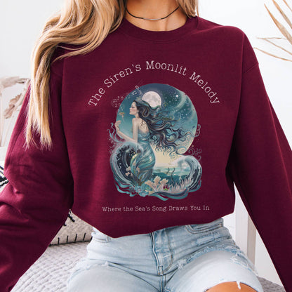 Sweatshirt Design 272 Crewneck Sweatshirt The Mystic Eden