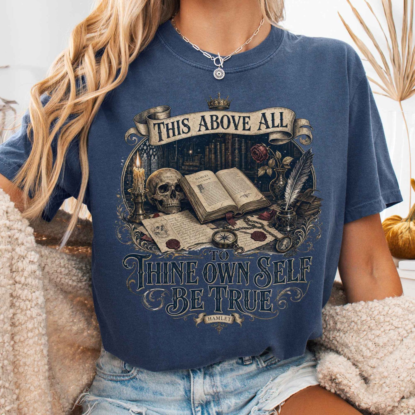 T-Shirt Denim / S Design 338 T-Shirt The Mystic Eden