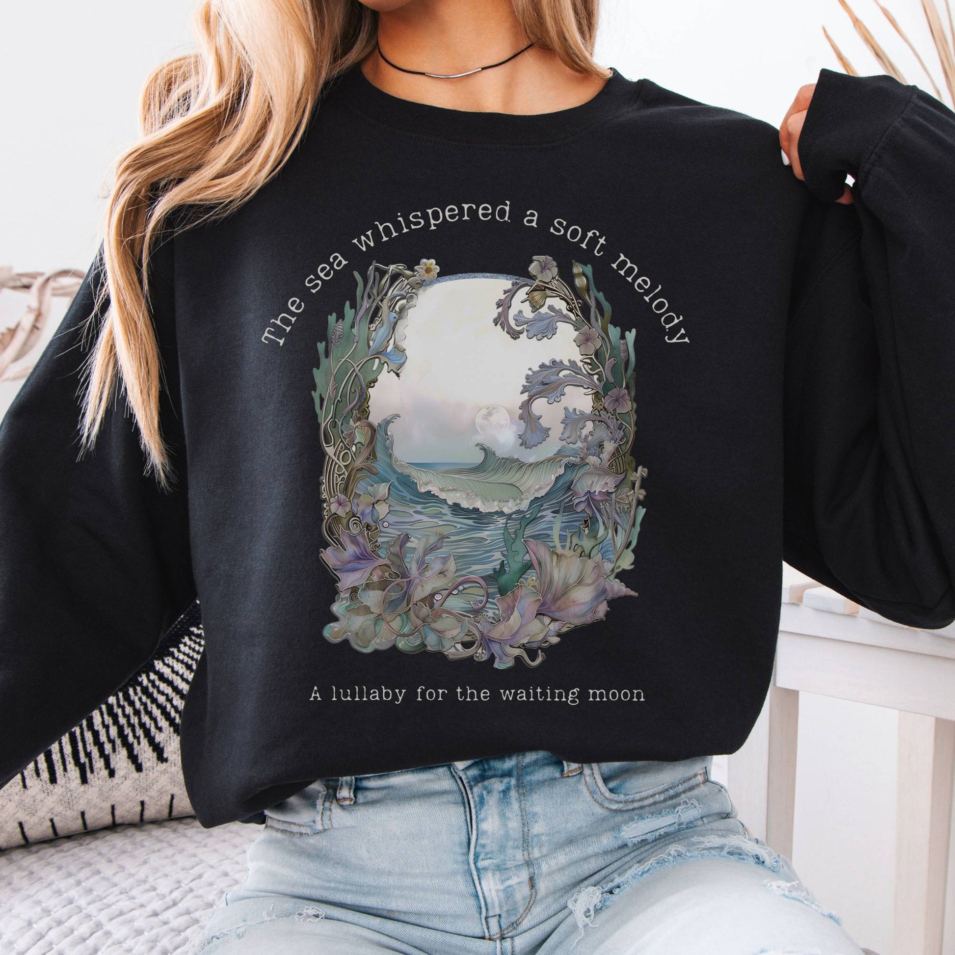 Sweatshirt Design 271 Crewneck Sweatshirt The Mystic Eden