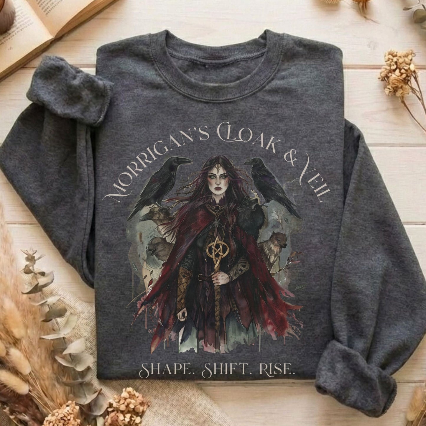 Sweatshirt Dark Heather / S Design 212 Sweater The Mystic Eden