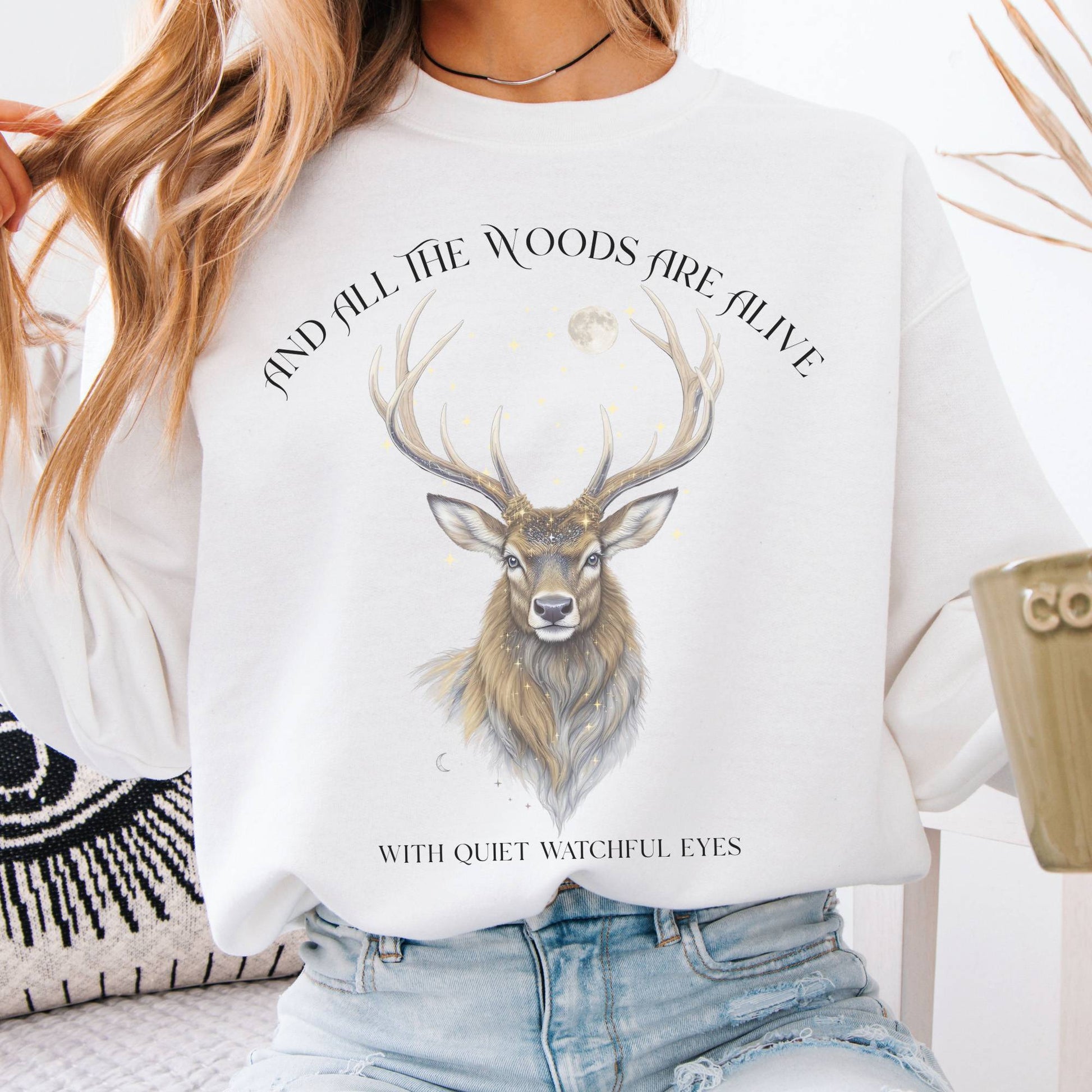 Sweatshirt Design 282 Crewneck Sweatshirt The Mystic Eden