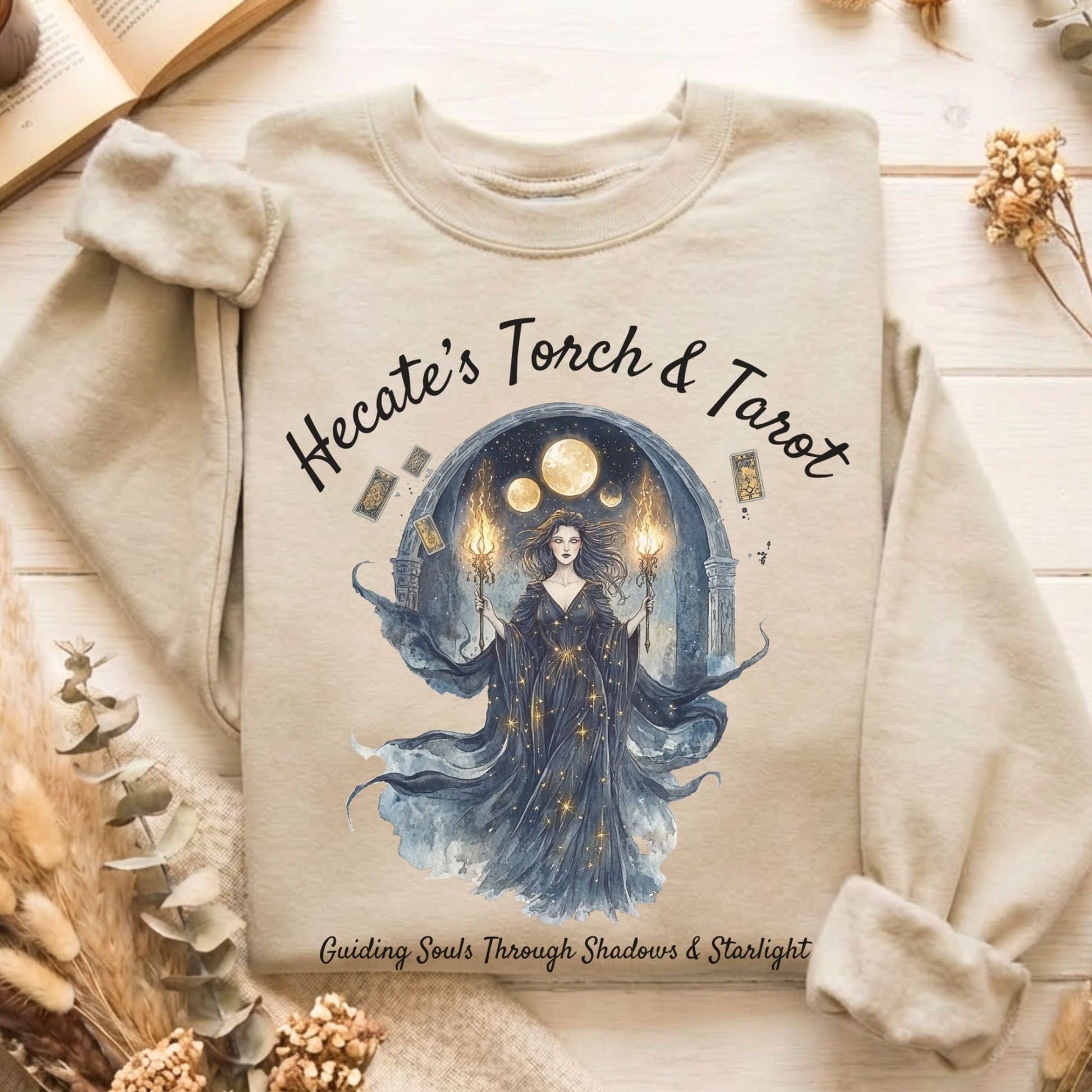 Sweatshirt Sand / S Design 160 Sweatshirt The Mystic Eden