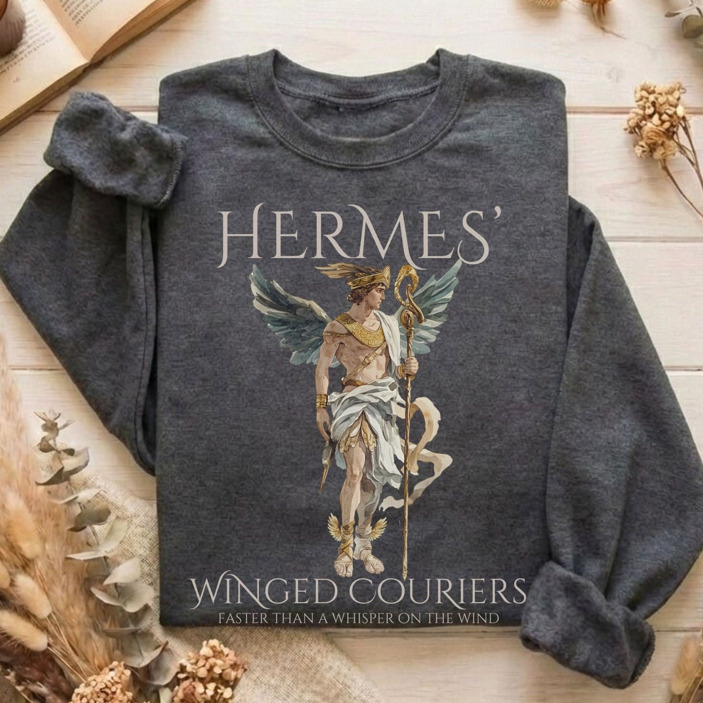 Sweatshirt Dark Heather / S Design 106 Sweatshirt The Mystic Eden