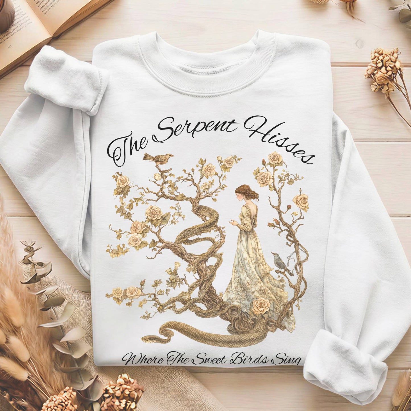 Sweatshirt White / S Design 167 Sweatshirt The Mystic Eden