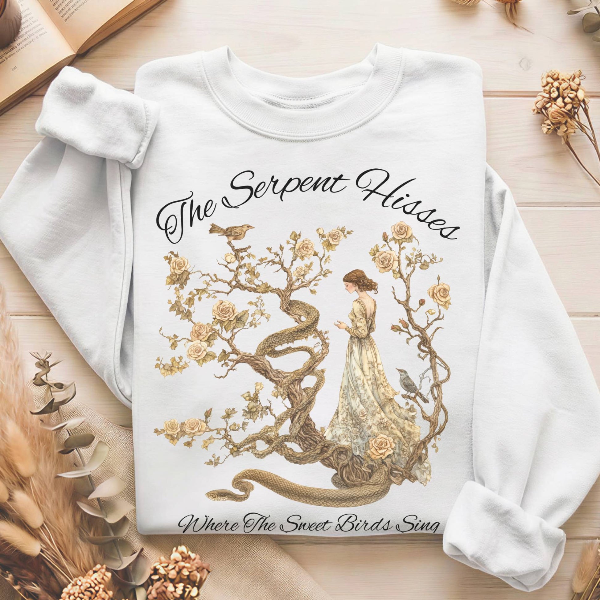 Sweatshirt White / S Design 167 Sweatshirt The Mystic Eden