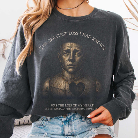 Long-sleeve Pepper / S The Greatest Loss Tin Woodman Long Sleeve The Mystic Eden