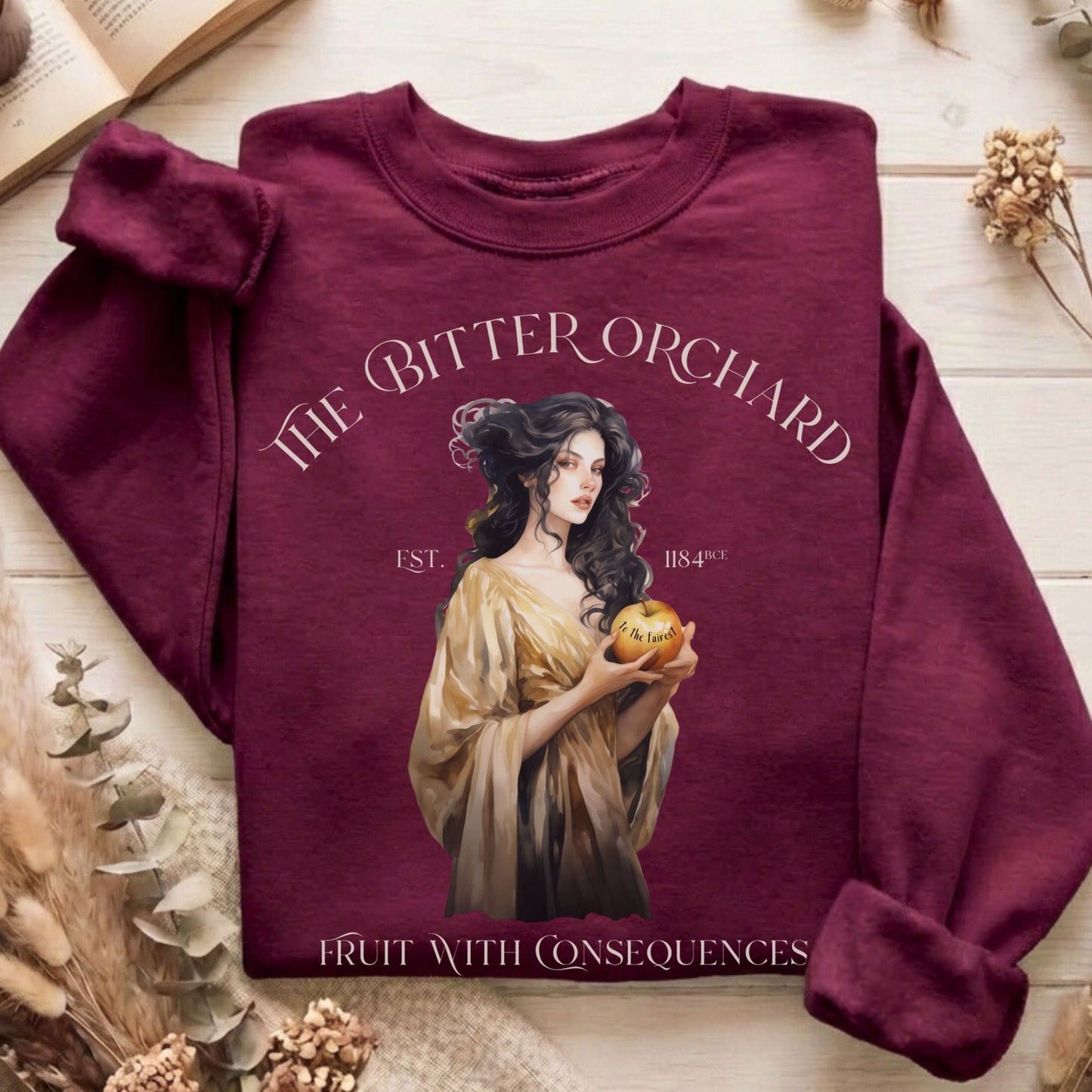 Sweatshirt Maroon / S Design 220 Sweatshirt The Mystic Eden