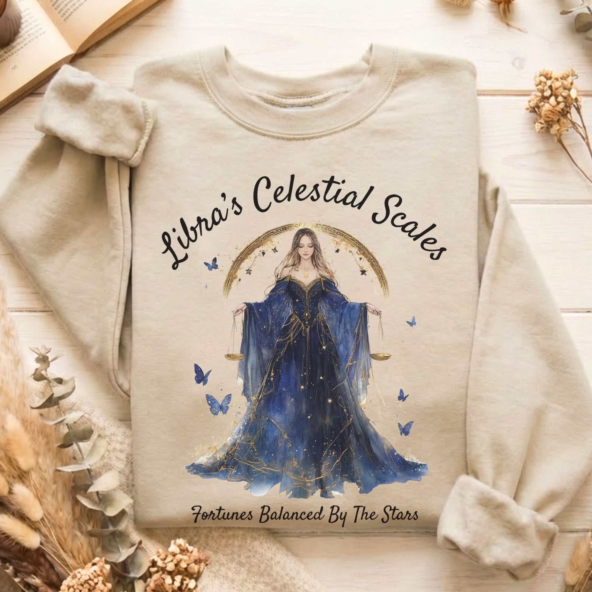 Sweatshirt Sand / S Design 158 Sweatshirt The Mystic Eden