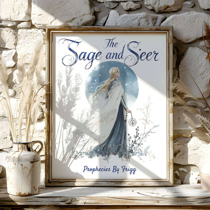 Poster 11″ x 14″ / Matte Design 164A - Art Print The Mystic Eden