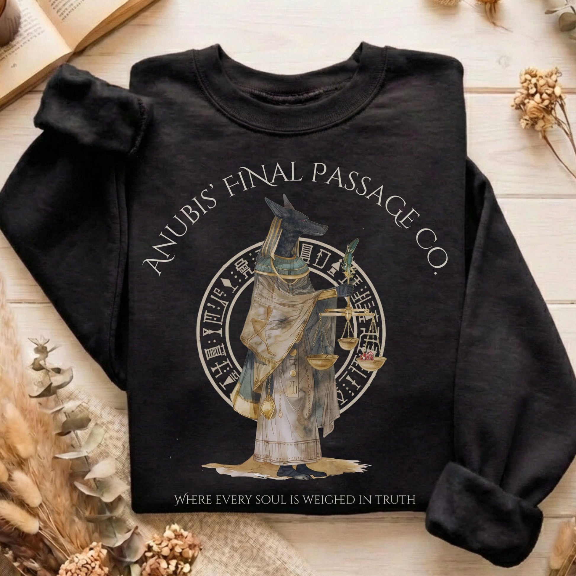 Sweatshirt Black / S Design 261 Crewneck Sweatshirt The Mystic Eden