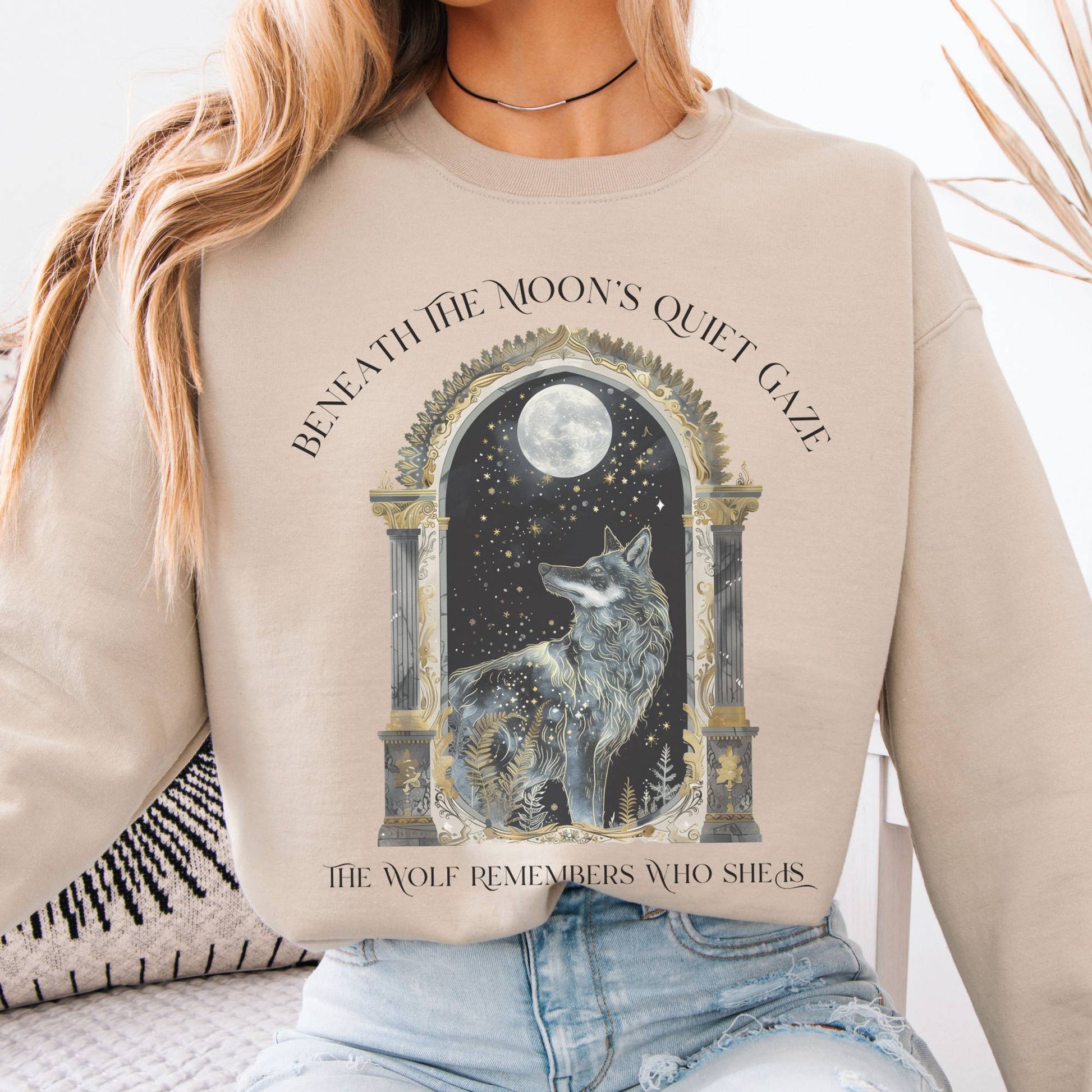 Sweatshirt Design 278 Crewneck Sweatshirt The Mystic Eden