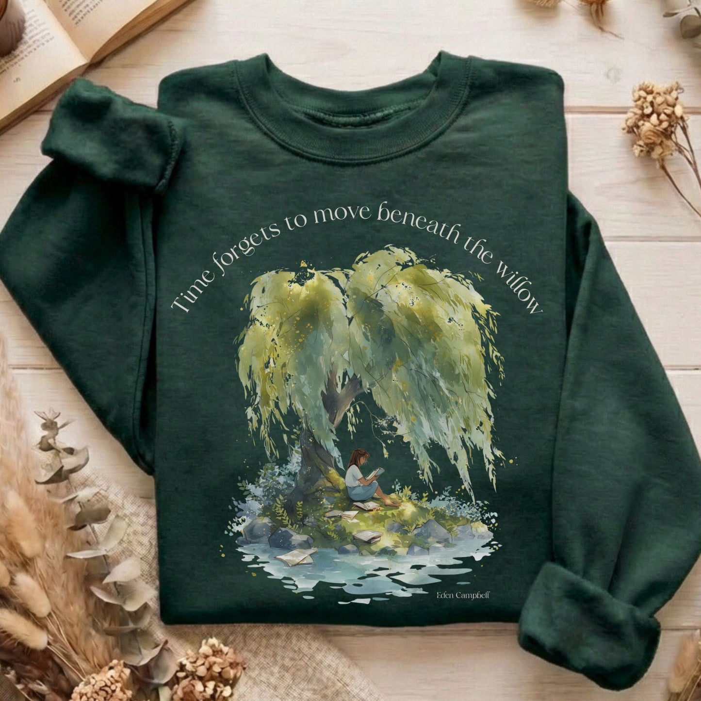 Sweatshirts Forest Green / S Design 244 Crewneck Sweatshirt The Mystic Eden