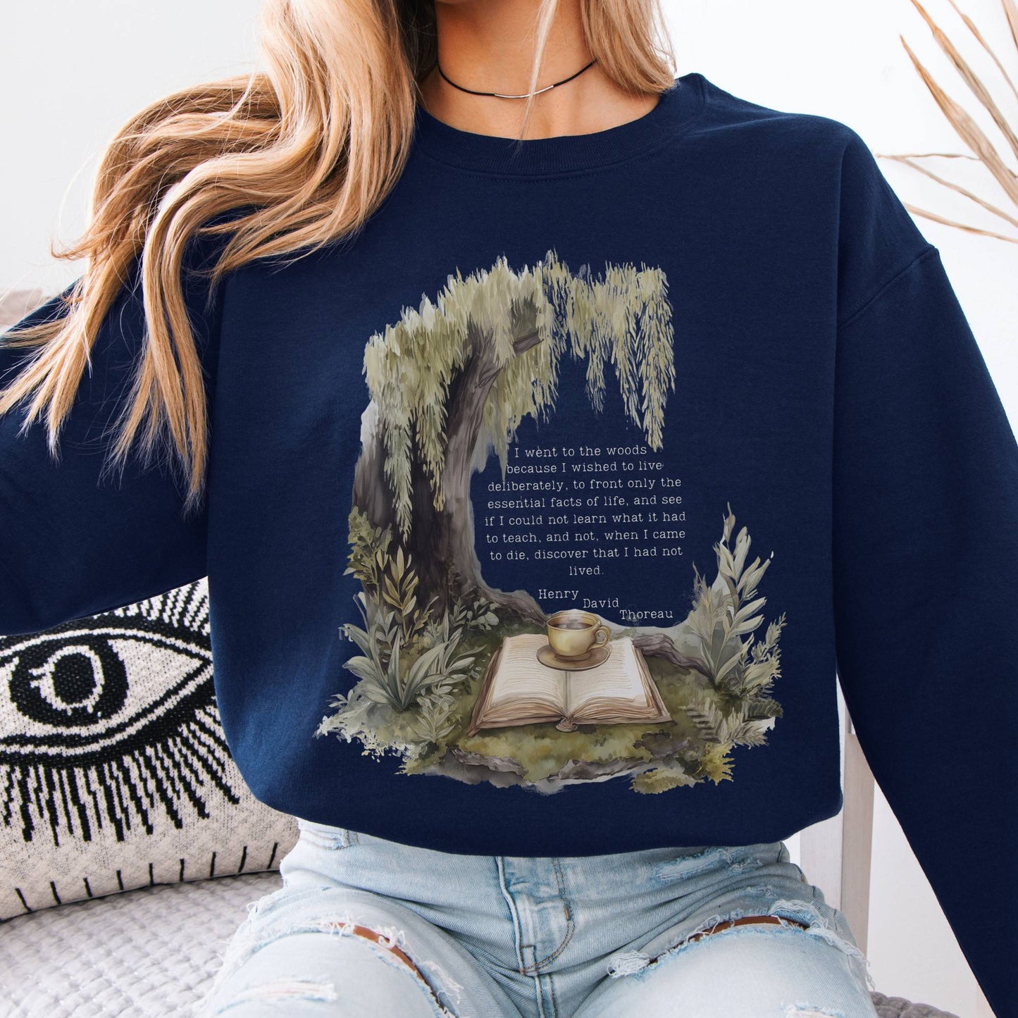 Sweatshirt Design 245 Crewneck Sweatshirt The Mystic Eden