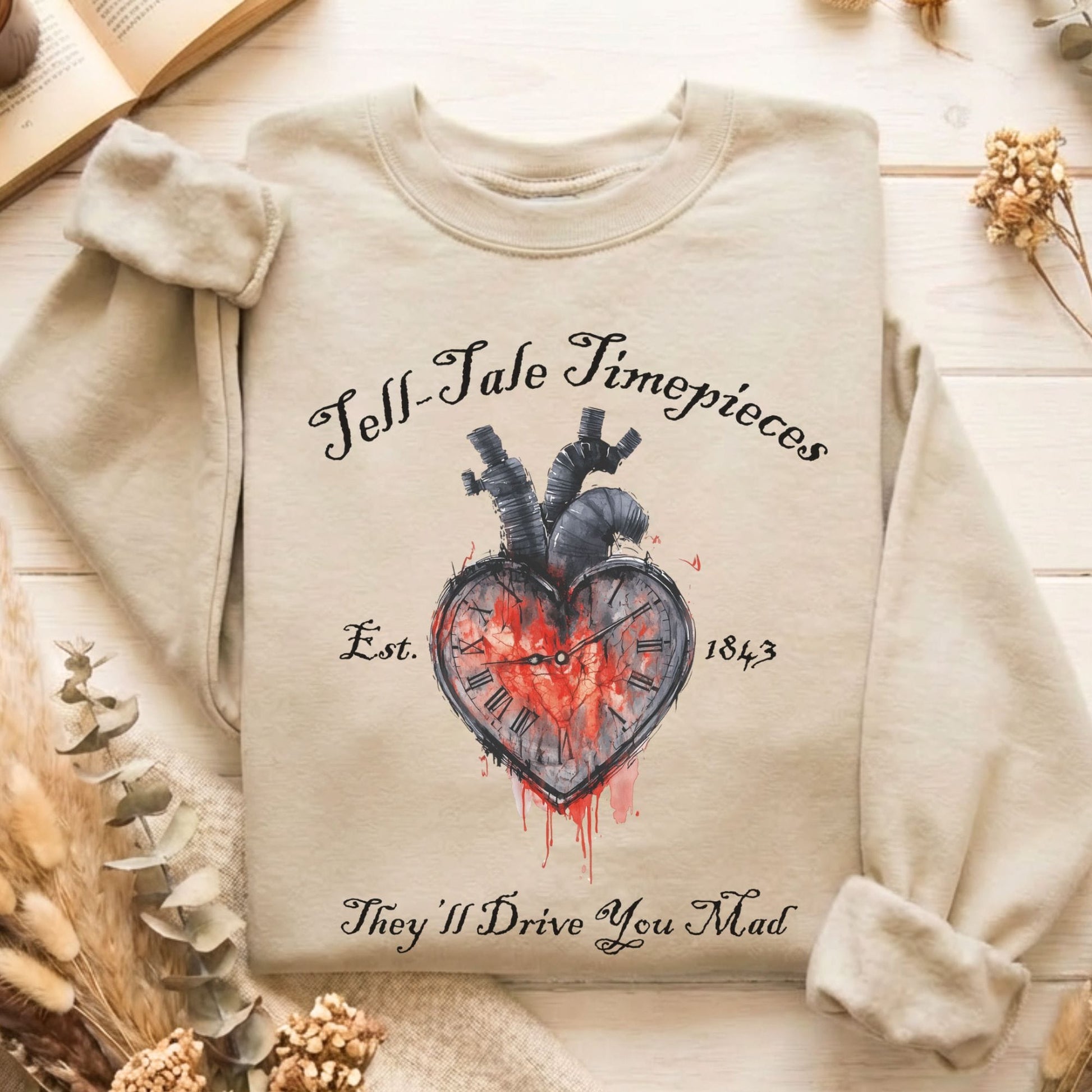 Sweatshirt Sand / S Design 97 Sweatshirt The Mystic Eden