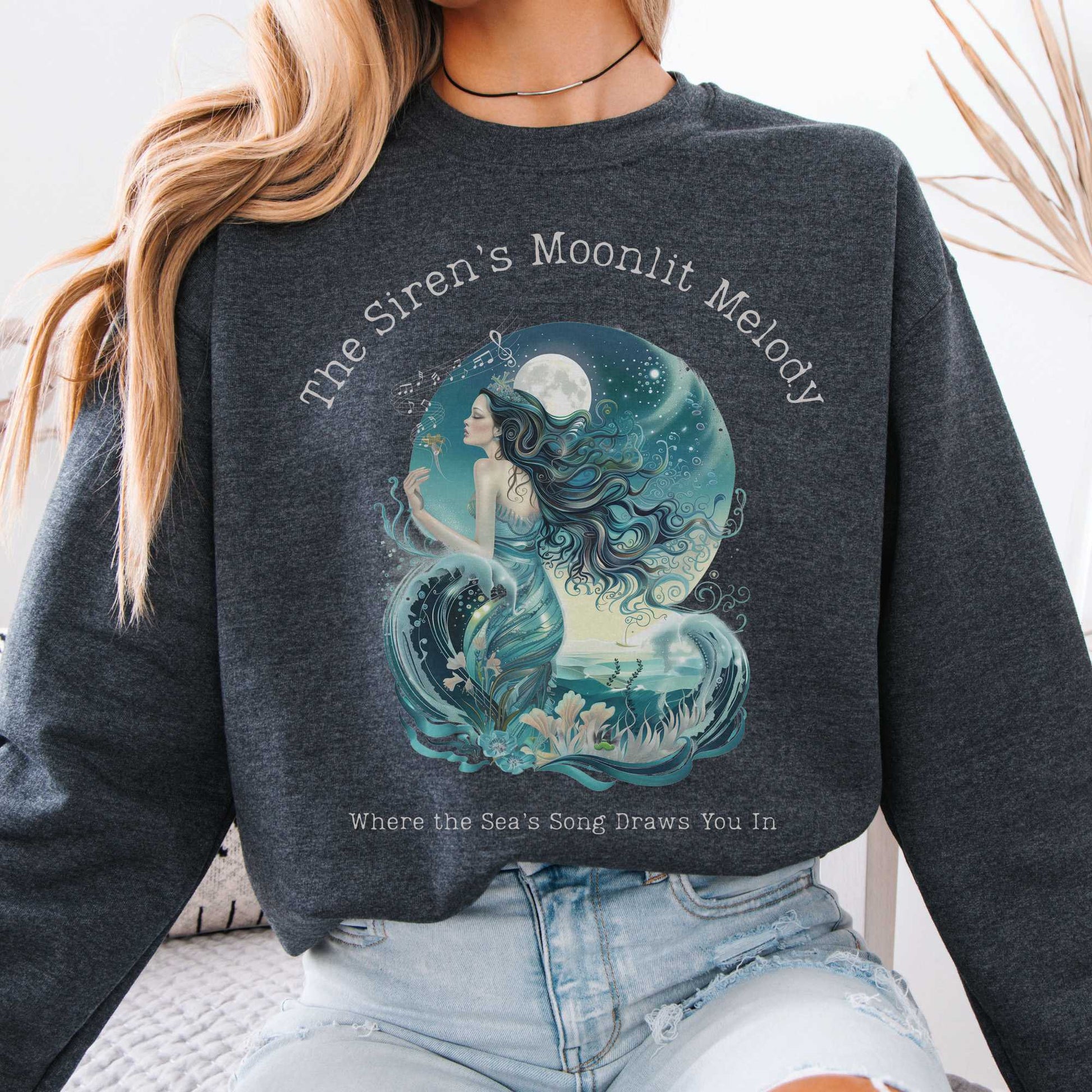 Sweatshirt Design 272 Crewneck Sweatshirt The Mystic Eden