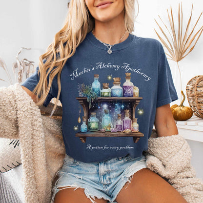 Merlin's Alchemy Apothecary Tee