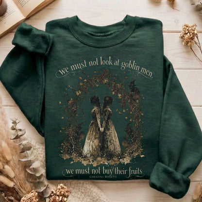 The Goblin Market Christina Rossetti Literary Sweatshirt