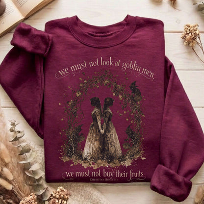 The Goblin Market Christina Rossetti Literary Sweatshirt
