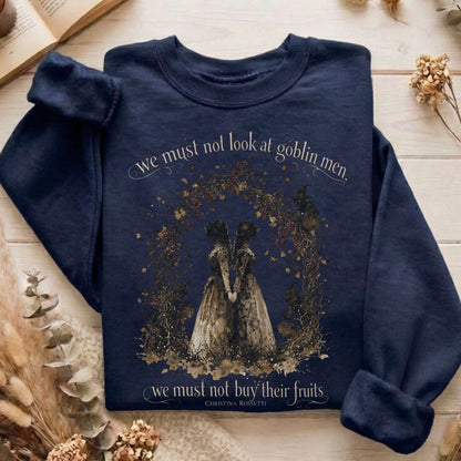 The Goblin Market Christina Rossetti Literary Sweatshirt