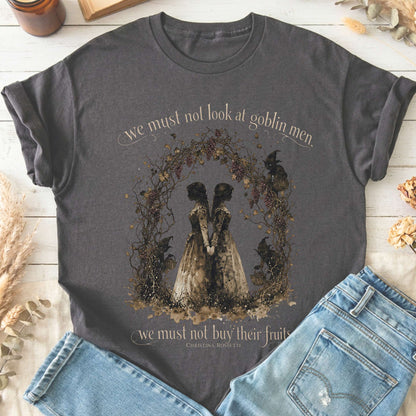 The Goblin Market Christina Rossetti Literary T-Shirt