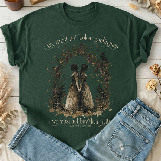 The Goblin Market Christina Rossetti Literary T-Shirt