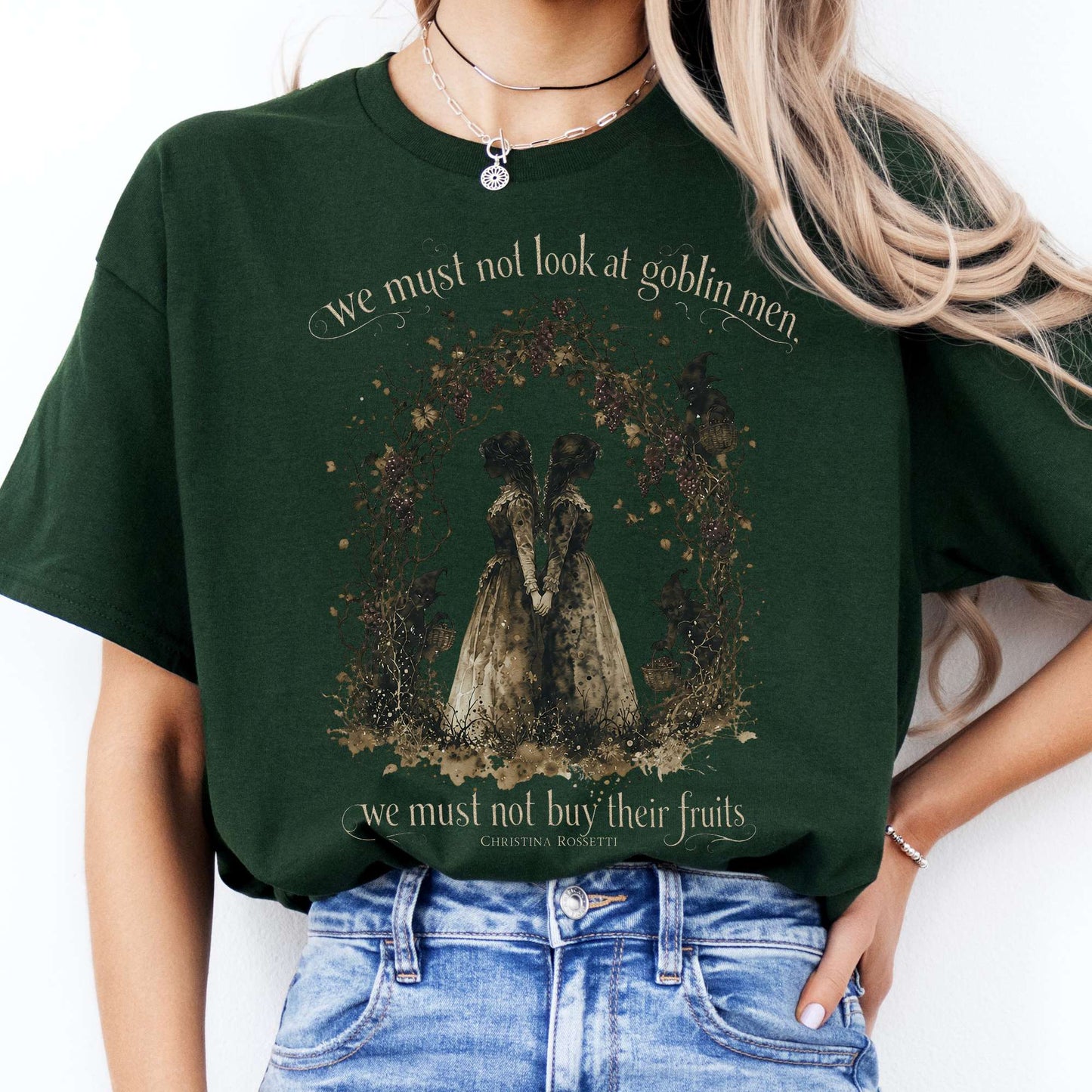 The Goblin Market Christina Rossetti Literary T-Shirt