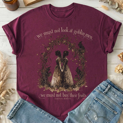 The Goblin Market Christina Rossetti Literary T-Shirt