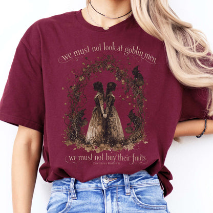 The Goblin Market Christina Rossetti Literary T-Shirt