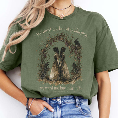 The Goblin Market Christina Rossetti Literary T-Shirt