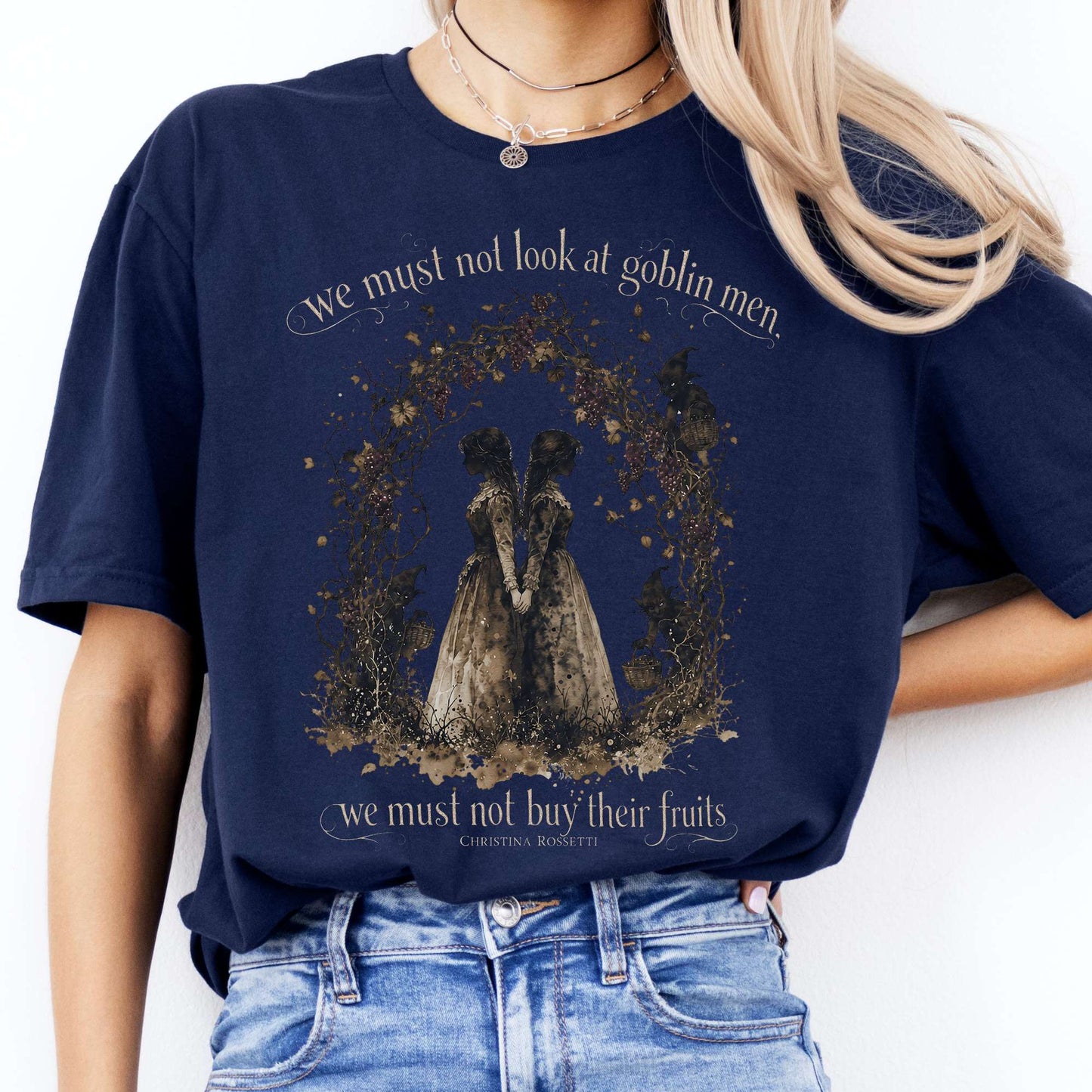 The Goblin Market Christina Rossetti Literary T-Shirt