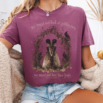 T-Shirt Berry / S The Goblin Market Christina Rossetti Literary T-Shirt The Mystic Eden