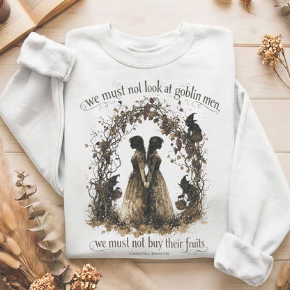 The Goblin Market Christina Rossetti Literary Sweatshirt