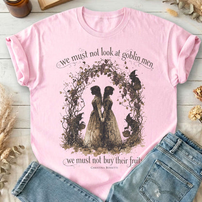 The Goblin Market Christina Rossetti Literary T-Shirt