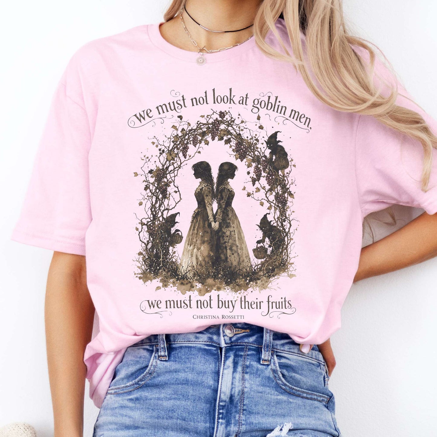 The Goblin Market Christina Rossetti Literary T-Shirt