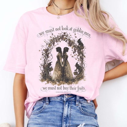 The Goblin Market Christina Rossetti Literary T-Shirt