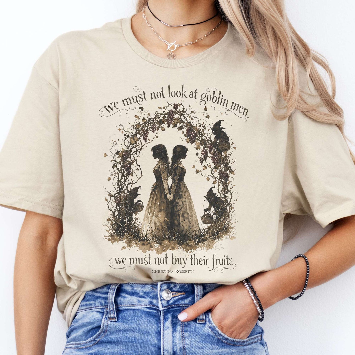 The Goblin Market Christina Rossetti Literary T-Shirt