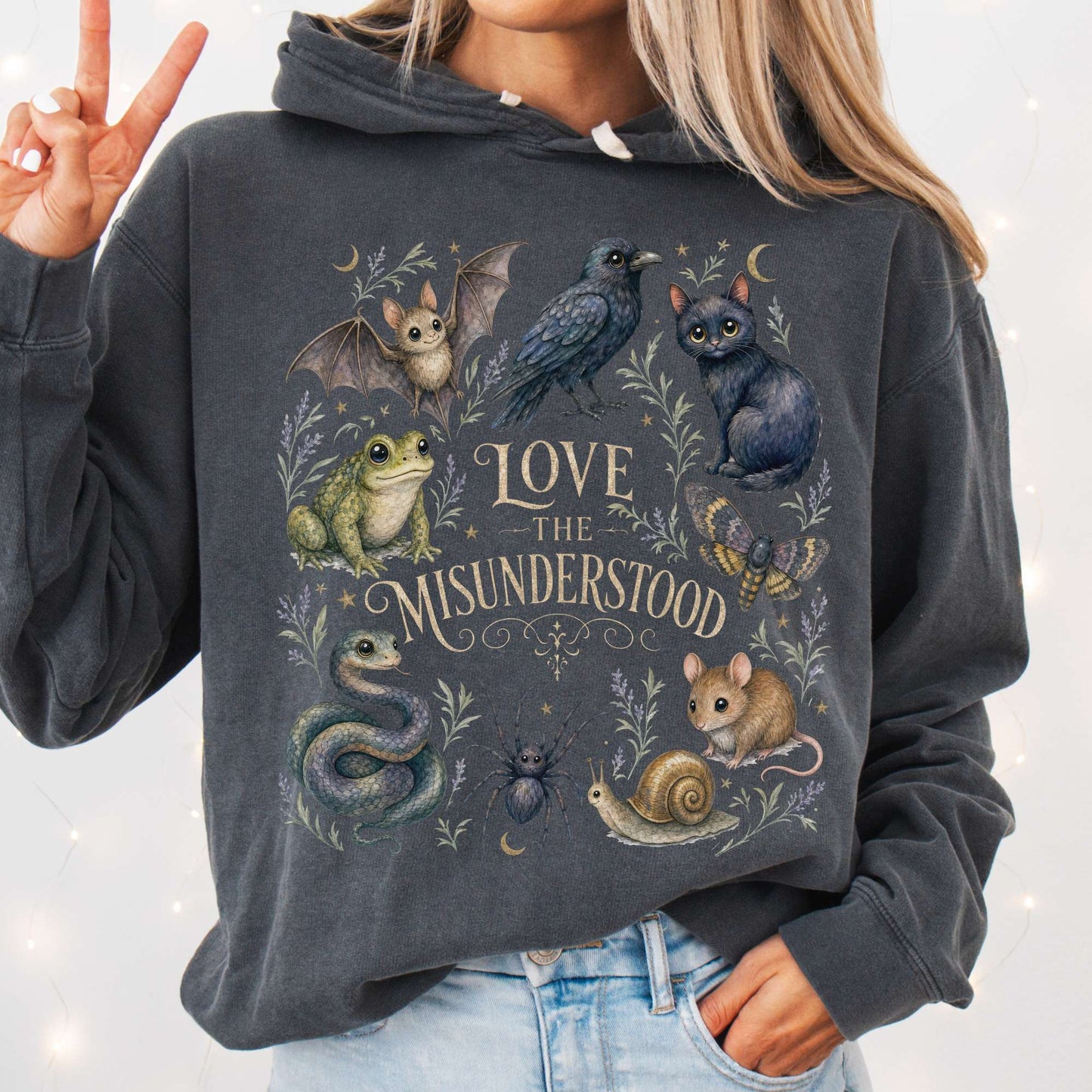 Love the Misunderstood Hooded Sweatshirt
