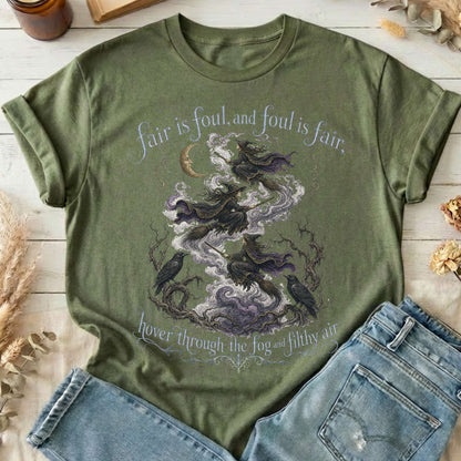 Fair Is Foul and Foul Is Fair Macbeth Shakespeare T-Shirt