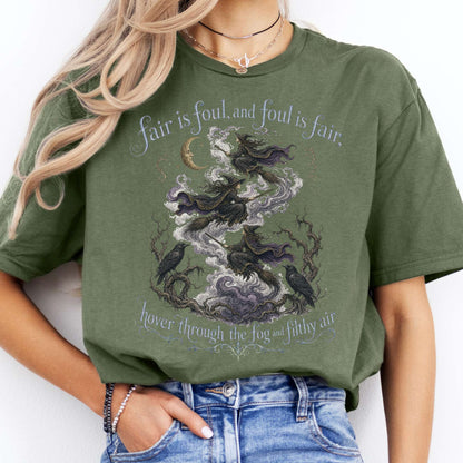 Fair Is Foul and Foul Is Fair Macbeth Shakespeare T-Shirt
