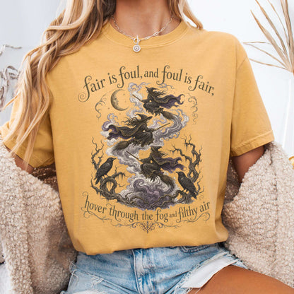 Fair Is Foul and Foul Is Fair Macbeth Shakespeare T-Shirt