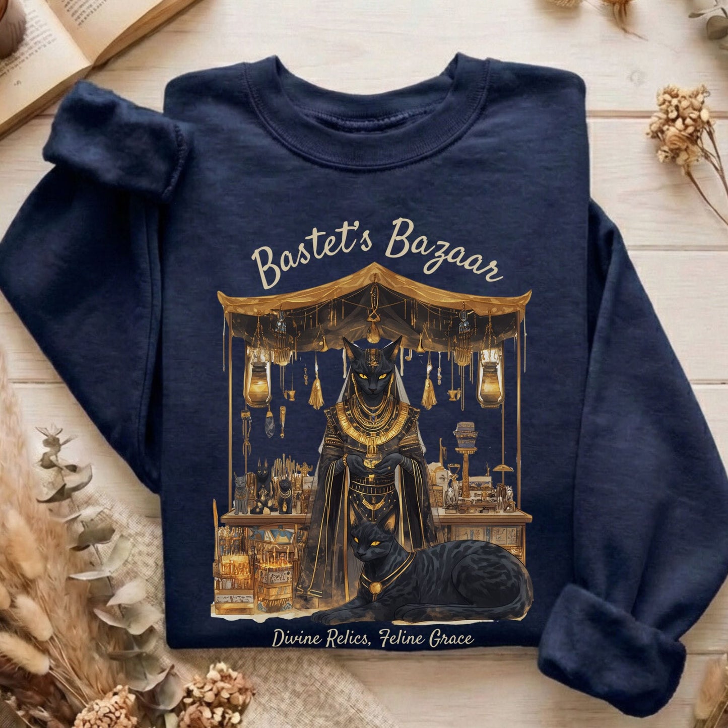 Sweatshirt Navy / S Design 189 Sweatshirt The Mystic Eden