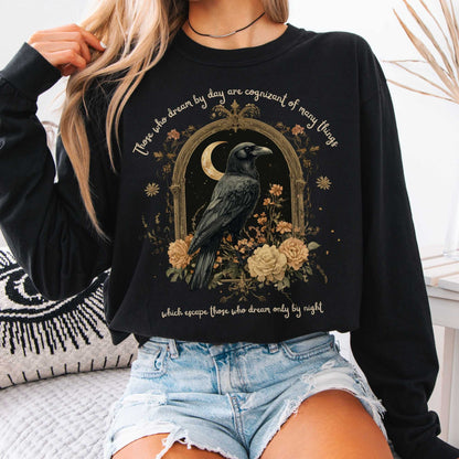 Those Who Dream By Day Edgar Allan Poe Long Sleeved Shirt