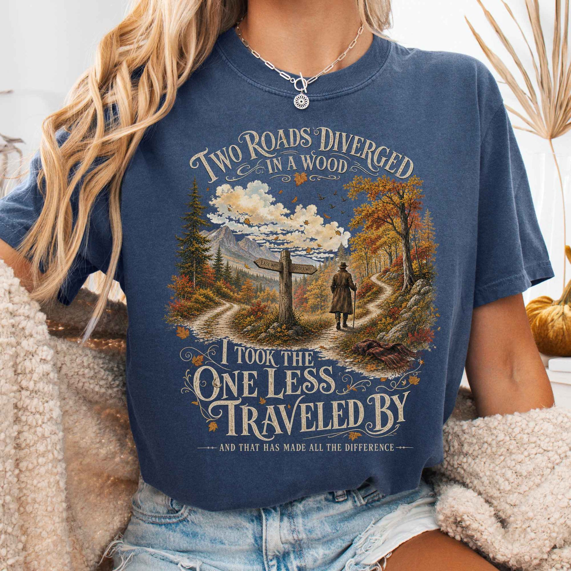T-Shirt Denim / S Design 341 T-Shirt The Mystic Eden
