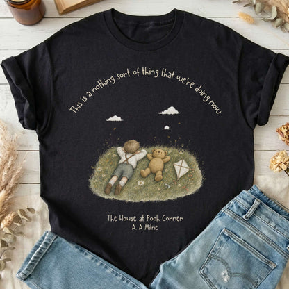This Is a Nothing Sort of Thing A. A. Milne Literary T-Shirt