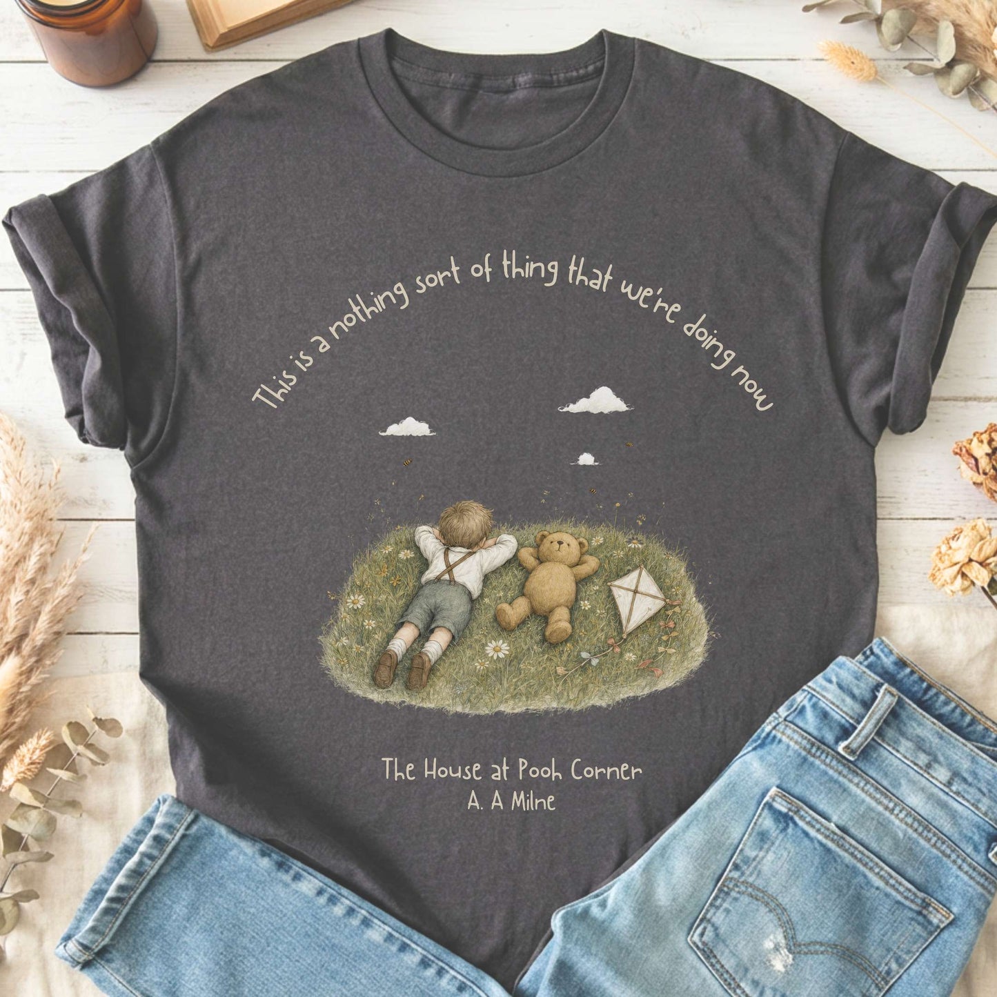 This Is a Nothing Sort of Thing A. A. Milne Literary T-Shirt